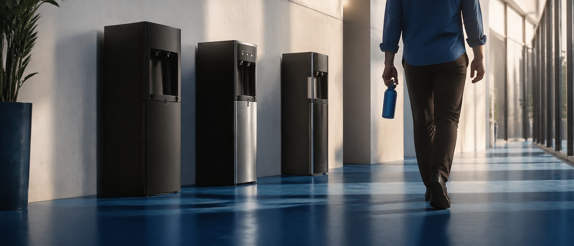 water dispensers in professional commercial environments, WaterStation brand imagery near Albuquerque, NM
